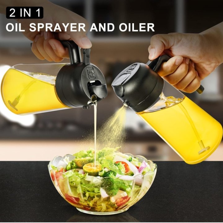 Best quality oil spray 2 in 1 for kitchen - Image 3