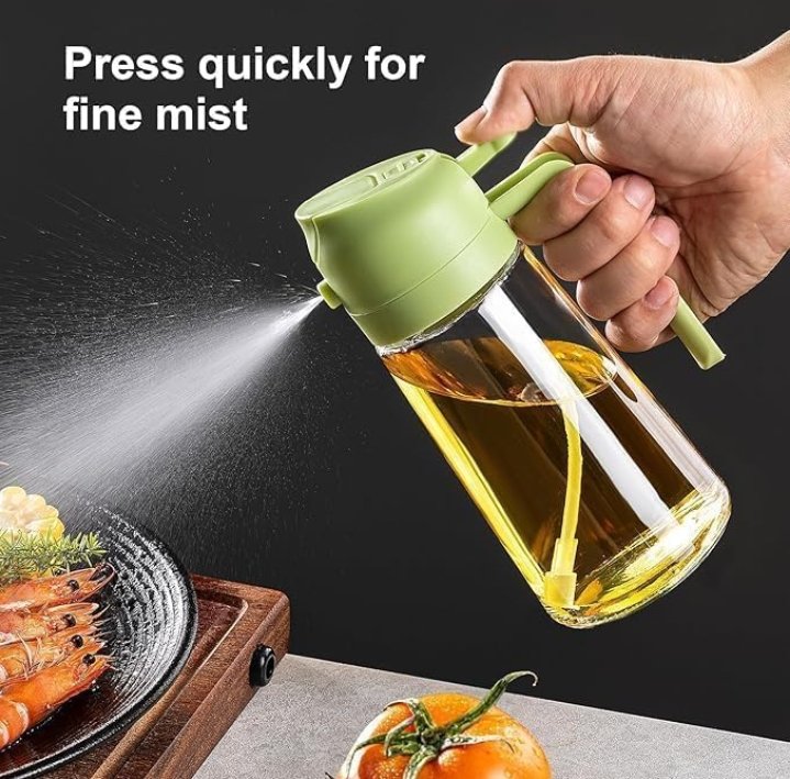 Best quality oil spray 2 in 1 for kitchen - Image 4