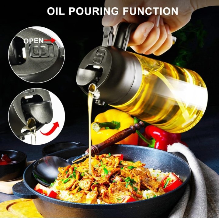 Best quality oil spray 2 in 1 for kitchen - Image 7