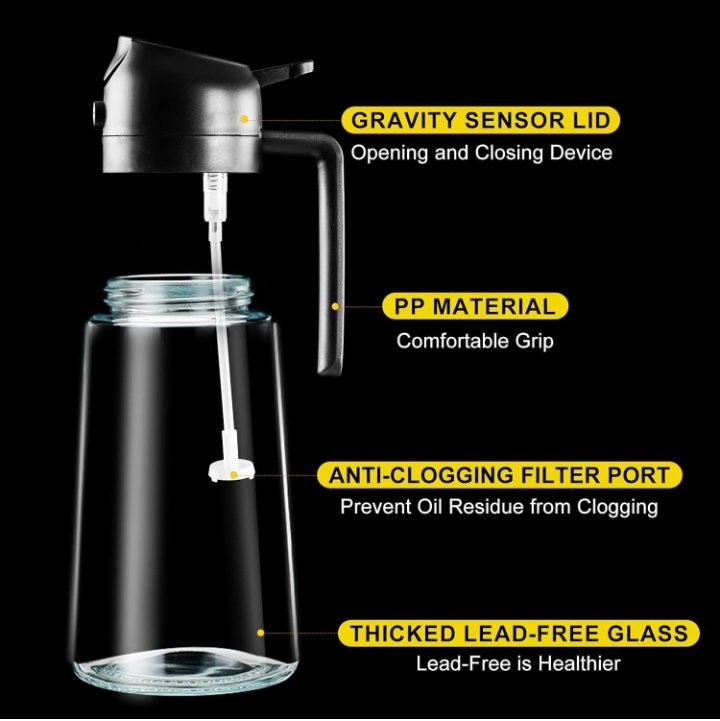 Best quality oil spray 2 in 1 for kitchen - Image 8