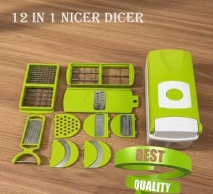 Vagitable chopper 12 in 1 for kitchen - Image 2