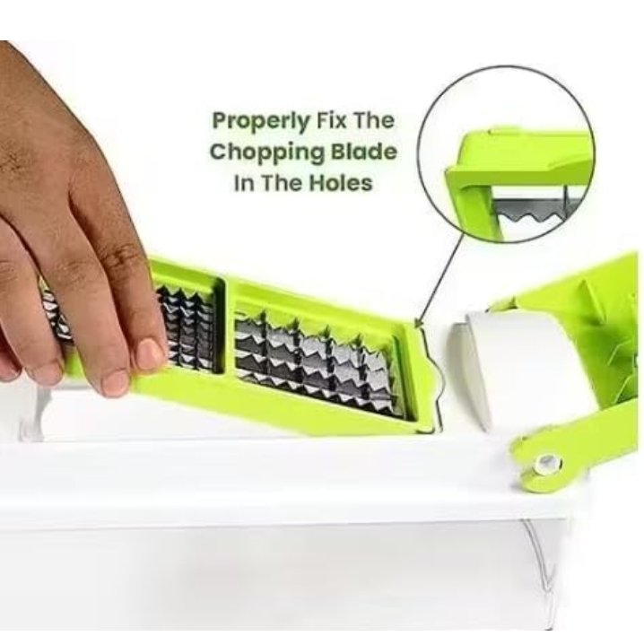 Vagitable chopper 12 in 1 for kitchen - Image 4