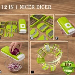 Vagitable chopper 12 in 1 for kitchen