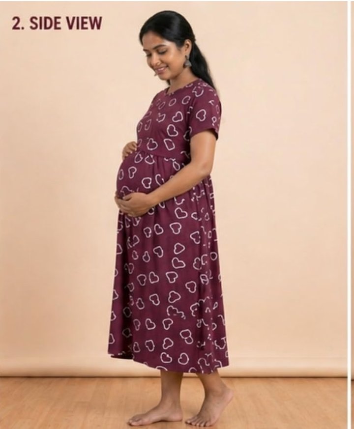 Cotton maternity Kurti - Image 2