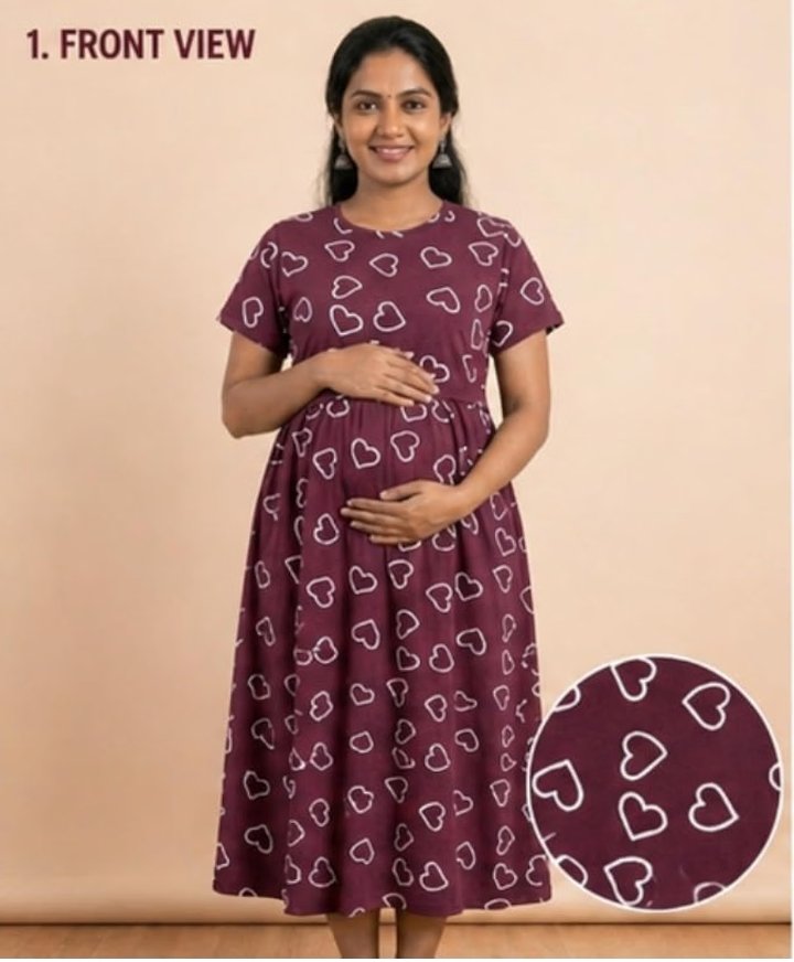 Cotton maternity Kurti